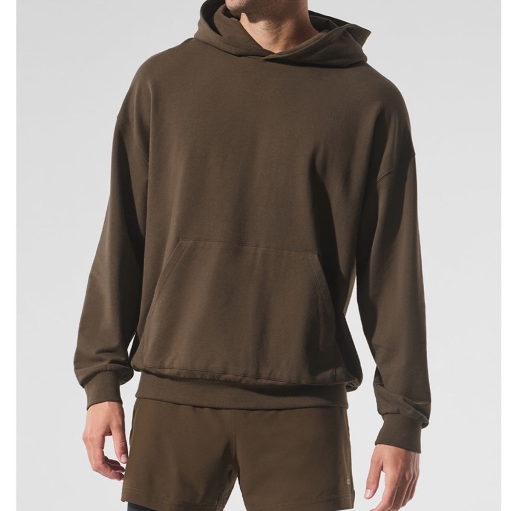 ALO Yoga Double Take Hoodie - Espresso